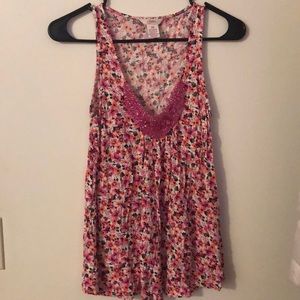 Candies floral tank top